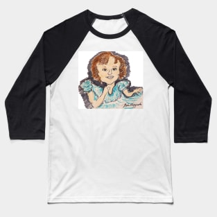 Shirley Temple Baseball T-Shirt